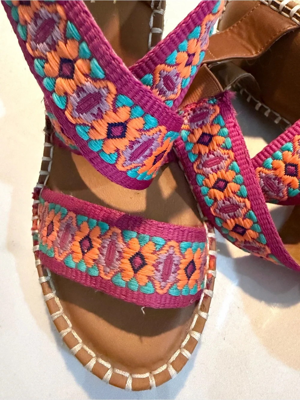 Sugar bright embroidered